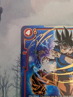Son Goku SCR Alt Art Secret Rare FB01-139 Dragon Ball Fusion World Card English - Image 3