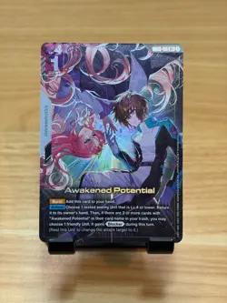 Awakened Potential GD03-118 R+ Alt Art Gundam Card Game Steel Requiem - Image 1