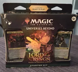 Magic The Gathering, Universes Beyond, Lord Of The Rings, Starter Kit MTG - Image 1