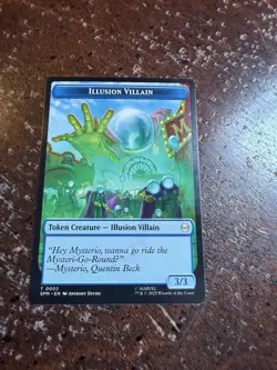 Magic The Gathering Marvel's Spider-Man Spider / Illusion Villain Double-Sided - Image 1