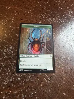Magic The Gathering Marvel's Spider-Man Spider / Illusion Villain Double-Sided - Image 2
