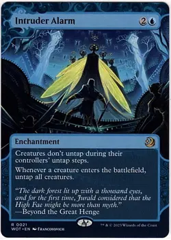MTG Wilds of Eldraine Enchanting Tales Intruder Alarm (Rare) - Image 1