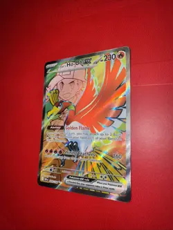 Pokemon Ethan's Ho-Oh Full Art EX 209/182 Sv10: Destined Rivals In EX+ Condition - Image 5