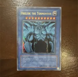 Konami Obelisk the Tormentor Ultra Rare GBI-002 Yu-Gi-Oh! Limited Edition - Image 1