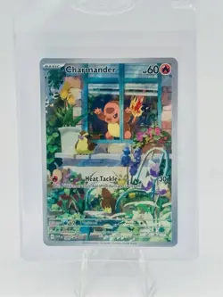 Pokemon Charmander SVP 044 Promo Scarlet & Violet Holo TCG Card English - Image 1