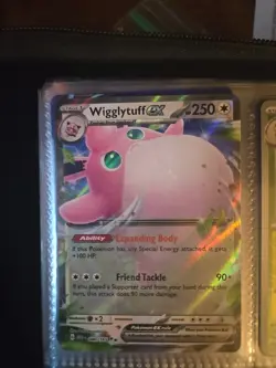 Pokemon Wigglytuff EX Full Art Holo Ultra Rare Card 040/165 Scarlet & Violet 151 - Image 1