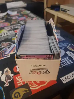 HOLOFOIL LOT SALE! ETB FULL OF HOLO RARE POKEMON OVER 500 CARDS! NO REVERSE HOLO - Image 1