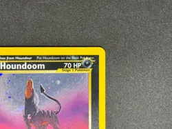 Pokemon TCG Houndoom Neo Revelation Holo Card 8/64 Unlimited Rare - Image 4