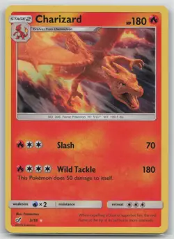 Pokemon Card Charizard Holo Rare Detective Pikachu 5/18 - Image 1