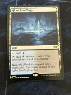 Gloomlake Verge Duskmourn: House of Horror Regular NM-M Unplayed MTG 0260 - Image 1