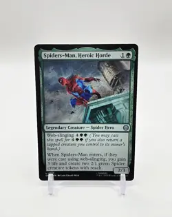 Spider-Man, Heroic Horde Uncommon Magic The Gathering Marvel's Spider-Man 117 - Image 1