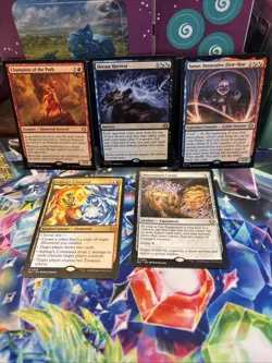 Magic The Gathering Lorwyn Eclipsed Rare Lot Mtg Mirroring Crown Dream Harvest - Image 1