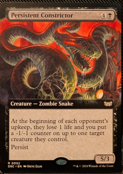 MTG Persistent Constrictor Extended Art - Image 1