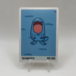 Quagmire (Quagsire) #195 - Gen 2 Pookiemoot Fan Art - Pokemon - Image 1