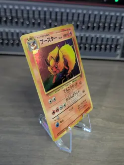 Pokemon Flareon Holo Rare Card No.136 Japanese Jungle - Image 3