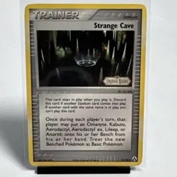 Strange Cave 77/92 ex Legend Maker Reverse Holo STAMPED NM Pokemon Card - Image 1