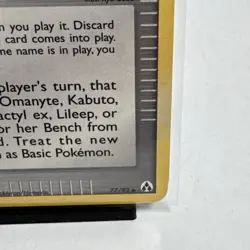 Strange Cave 77/92 ex Legend Maker Reverse Holo STAMPED NM Pokemon Card - Image 4