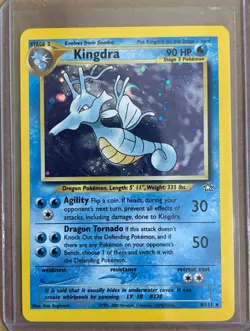 Pokemon TCG Kingdra Neo Genesis Holo #08/111 LP+ Combined Shipping - Image 1