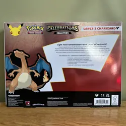 Pokemon TCG Celebrations Box - Lance's Charizard V - New Factory Sealed 820650809392 - Image 2