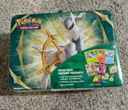 Arceus Collectors Chest Pokemon Lunchbox Tin Spring 2022 NEW SEALED 820650850202 - Image 1