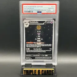 2025 POKEMON WHITE FLARE TECH STICKER COLLECTION GOTHITELLE PSA 10 Shark Bait $1 - Image 1