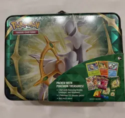 Pokemon 2022 Spring ARCEUS COLLECTORS CHEST LUNCH BOX FACTORY SEALED NEW - Image 1