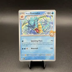 Pokemon Destined Rivals NON Holo Rare 049/182 Misty’s Gyarados Deck Exclusive - Image 1
