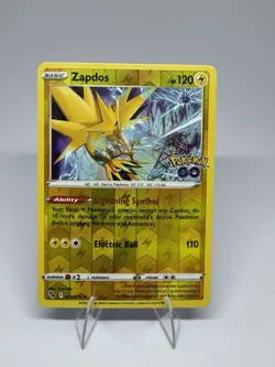 Pokemon - Zapdos - 029/078 - Reverse Holo Rare - Pokemon Go - NM - Image 1