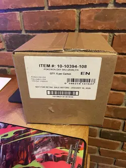 Pokemon TCG 2026 Pokemon Day Collection 6 BOX DISPLAY CASE Factory Sealed 6 ct - Image 1