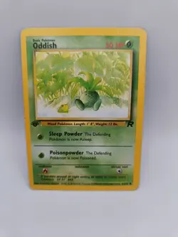 1st Edition Oddish - 63/82 Team Rocket WOTC - Pokemon TCG Vintage - Image 1