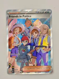 Friends in Paldea - 137/131 - Pokemon Prismatic Evolutions - Ultra Rare - NM - Image 1