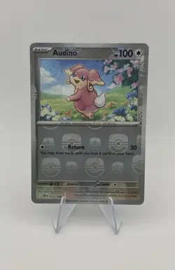 Pokemon TCG - Audino 074/086 - Black Bolt - Master Ball Reverse Holo - Image 1