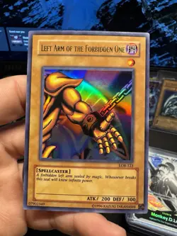 Left Arm of the Forbidden One LOB-123 The Legend of Blue Eyes White Dragon - Image 1