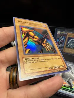 Left Arm of the Forbidden One LOB-123 The Legend of Blue Eyes White Dragon - Image 3