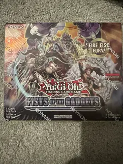 Yu-Gi-Oh! Fists of the Gadgets Booster Box 1st Edition (FIGA) New & Sealed - Image 1