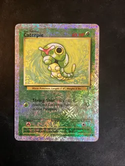 Caterpie 69/110 Reverse Holo Legendary Collection Pokemon Card - Image 1
