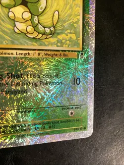 Caterpie 69/110 Reverse Holo Legendary Collection Pokemon Card - Image 3