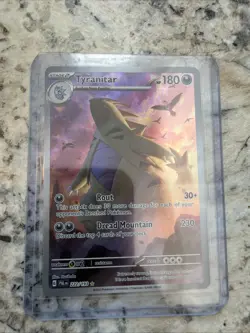 Pokemon TCG Tyranitar Scarlet & Violet Paldea Evolved Card 222/193 - Image 1