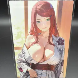 Kushina Uzumaki Anime Waifu Card Doujin ACG Goddess Holo - Image 1