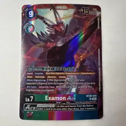 Digimon Card Game Examon ACE Foil BT20-045 SR Release Special Booster 2.5 - Image 1