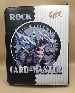 High Grade Trading Card Binder 900 Pockets Deluxe 9-Pocket Zipper 3 rings binder - Image 2