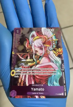 Yamato Championship 2024 Event Pack P-046 PR Promo Card One Piece Tcg Luffy - Image 1