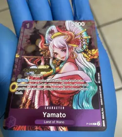 Yamato Championship 2024 Event Pack P-046 PR Promo Card One Piece Tcg Luffy - Image 2