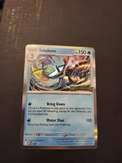 Inteleon Mega Evolution Stamped Build and Battle Promo Sealed 40 Card Deck - Image 1