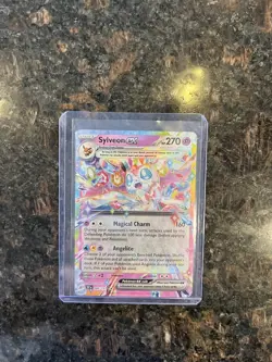 Pokemon Sylveon EX TCG Double Rare Holo Card 86/191 Surging Sparks - Image 1