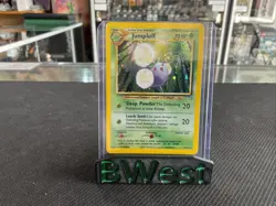 Jumpluff NM LP 7/111 Neo Genesis Holo Swirl Rare Pokemon Card 2000 WOTC - Image 1