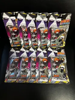 Naruto * Invasion, CCG Sealed Blister Pack, 10 packs with 10 cards in each. - Image 1