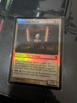 MTG Foil Stoneforge Mystic Worldwake Magic - Image 1