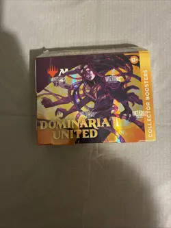 Magic the Gathering Dominaria United Collector Booster Box 12 Pack English NEW - Image 1