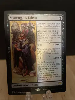 MTG Scavenger's Talent FOIL #111 Bloomburrow BLB Rare NM/M - Image 1